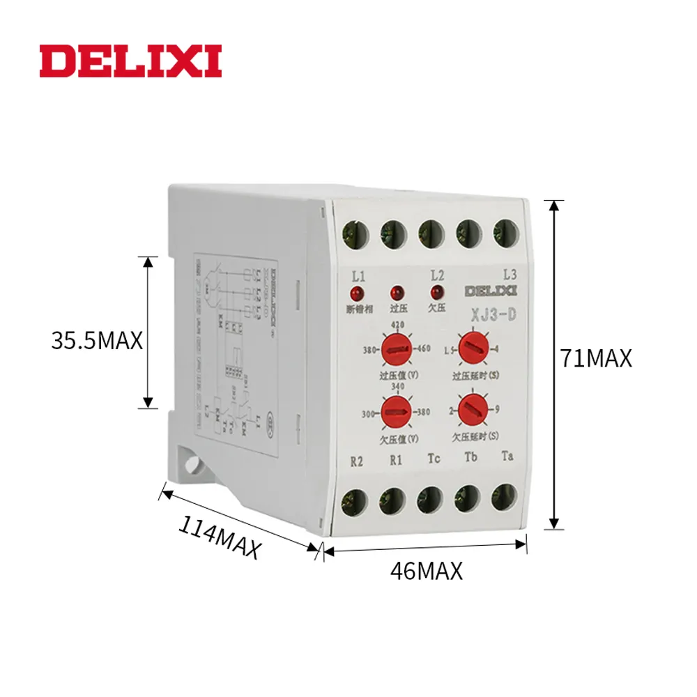 Delixi fabricantes desconto de tempo limitado proteção de energia reversa 300a relé