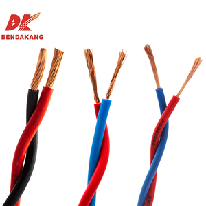 พีวีซีหุ้มฉนวนคู่แฝดคู่สายไฟสายไฟ - Product Image 1