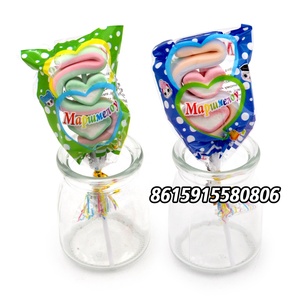 清真心形棉棉花糖棒棒糖 - Product Image 3