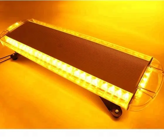 80cm/31 인치 led lightbar 지붕 마운트 비상 경고 lightbar 자동차 플래시 스트로브 lightbar led 경고 스트로브 라이트 바