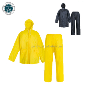 高品质黄色PVC雨衣/雨衣 - Product Image 4