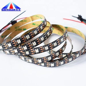 WS2812B USB collegato digitale indirizzabile RGBIC LED striscia 60LED/M 144 LED/MW applicazione paesaggio controllo vocale corpo in rame - Product Image 4