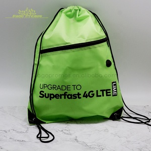 2025 2026 rẻ nhất nhỏ Nylon chống thấm nước dây kéo bãi biển Ba lô túi với túi dây kéo phía trước - Product Image 1