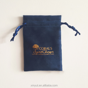 2021 <strong>New</strong> Arrival Small Custom Drawstring Suede <strong>Pouch</strong>,luxury Jewelry Gift Dust Bag Jewelry <strong>Pouch</strong> with logo - Product Image 2