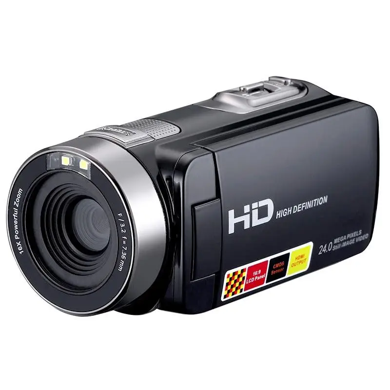 Max 24MP digital video macchina fotografica HDV-310STR full hd 1080p 16X zoom Digitale supporto infrarossi nightshot