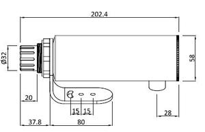 双色比色红外高温计，红外温度传感器 3000c - Product Image 4