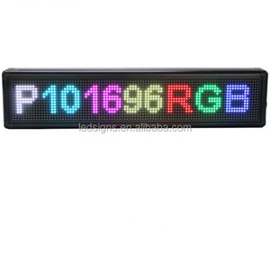 Hidly программируемая светодиодная вывеска для помещений P10 RGB полноцветная SMD светодиодная подвижная доска для сообщений идеальное решение для рекламы в магазине - Product Image 1