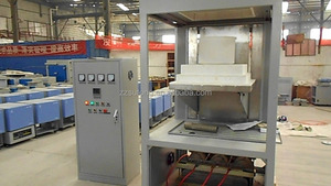 8"x8"x12" 1600C <strong>Bottom</strong> <strong>Loading</strong> Elevator <strong>Furnace</strong> Glass Melting Crucible <strong>Furnace</strong>