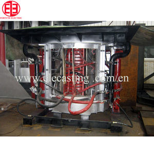 Four à <span class=keywords><strong>induction</strong></span> de grande capacité, fonte acier par décapage à fréquence moyenne