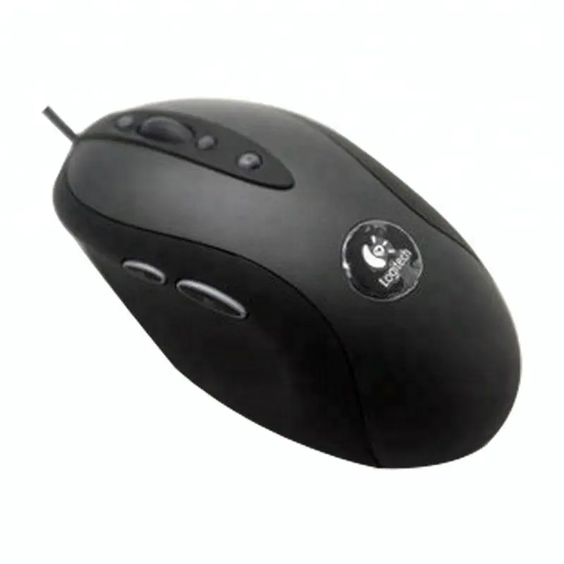 Mouse gamer profissional com fio genuíno, mouse sem caixa traseira logitech g400