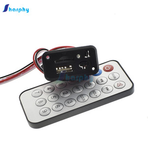 5V MP3ถอดรหัสถอดรหัสโมดูลMP3 WAV U Disk TF Card USBเครื่องขยายเสียงลำโพงพร้อมรีโมทคอนโทรลลวด - Product Image 2