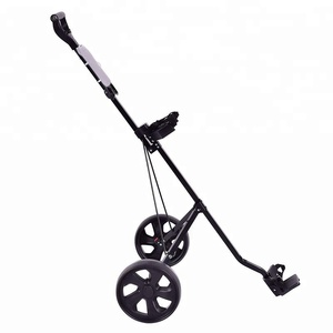 Fabrika fiyat özel 2 tekerlekler Golf arabası itme arabası