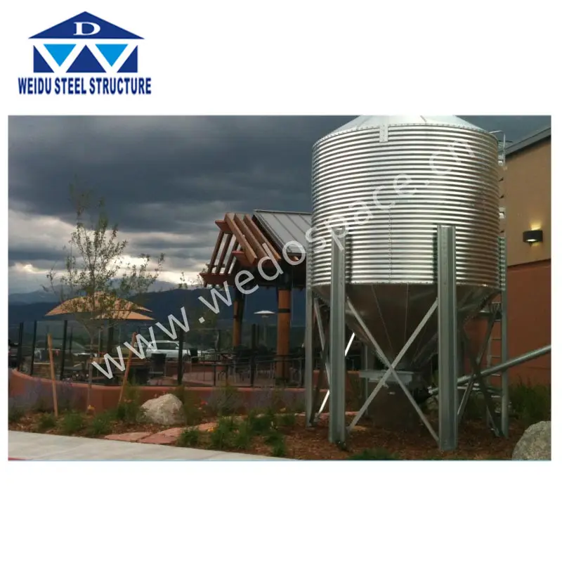 Gran oferta, equipo, estante, tanque de agua con estructura de acero elevada, tanque de agua, torre de 1000L con acero inoxidable/FRP CE