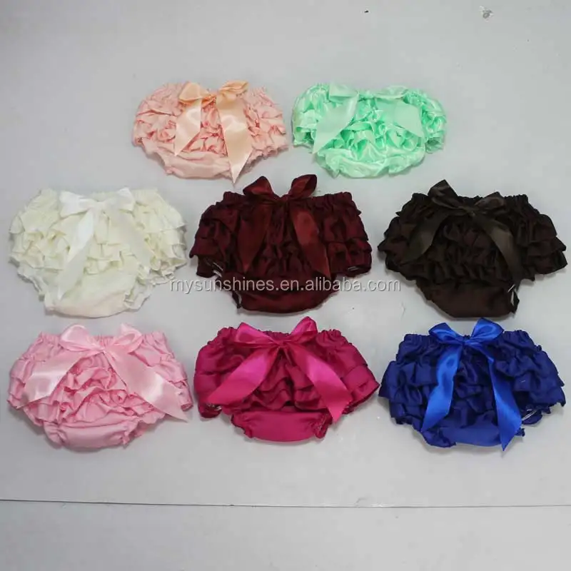 Fleurs en Satin couleur unie pour bébés, moins cher, vente en gros