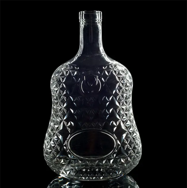 70cl 700ML Engraved Custom Glass for Wine XO Perfectly Blended Brandy Bottles