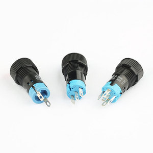 Fabrik preis LED beleuchtet Start Stopp Zurücksetzen quadratischer Mini-Schalter Druckknopf - Product Image 4