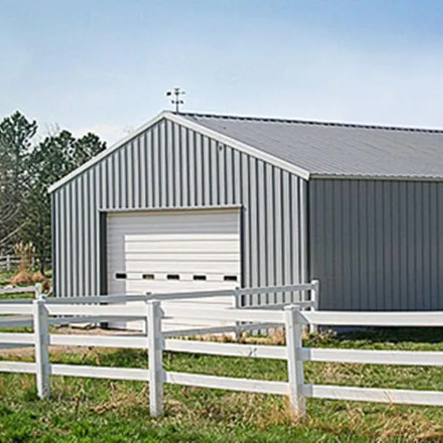 Assemblage rapide de bâtiment d'ingénierie, entrepôt de stockage de hangar de jardin, Garage de petit entrepôt, Mini bâtiment de stockage en acier préfabriqué