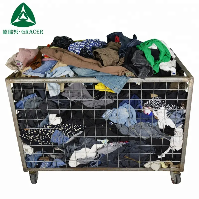 Roupas de armazém femininas estilo coreia, 3/4 calças, venda a atacado, urbano, roupas usadas