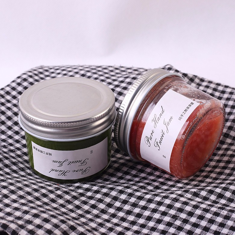 Haonai wide mouth glass mason jar/glass jar with metal lid/glass storage jar