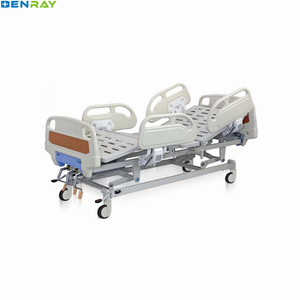 BR-HBH09広州格安3クランク手動病院用ベッド3機能医療用ベッド価格