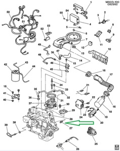 冷却液温度 (温度) 传感器 25036979 适用于 Daewoo Espero Vauxhall Opel Monterey Frontera Omega Astra Vita Corsa Combo - Product Image 5