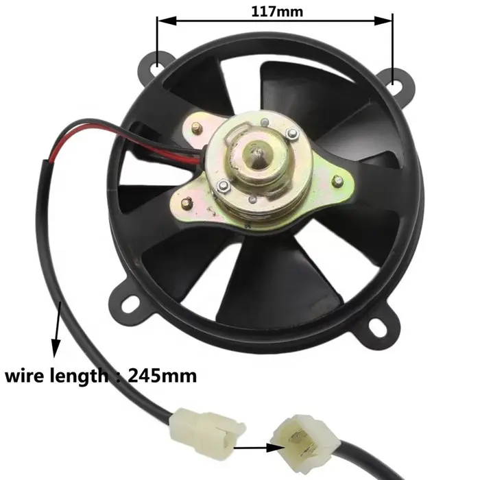 전기 6 "냉각팬 150cc 300cc 먼지 쿼드 자전거 ATV
