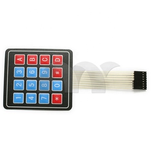 4x4 Matrix Array/Matrix 16 Key Tastiera Membrana Switch Tastiera A Matrice - Product Image 2