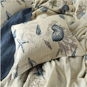 Pemasok Cina Seprai Selimut Perca Lembut Lembut Perca Grosir 100% Katun Musim Panas Selimut Penutup Tempat Tidur - Product Image 2