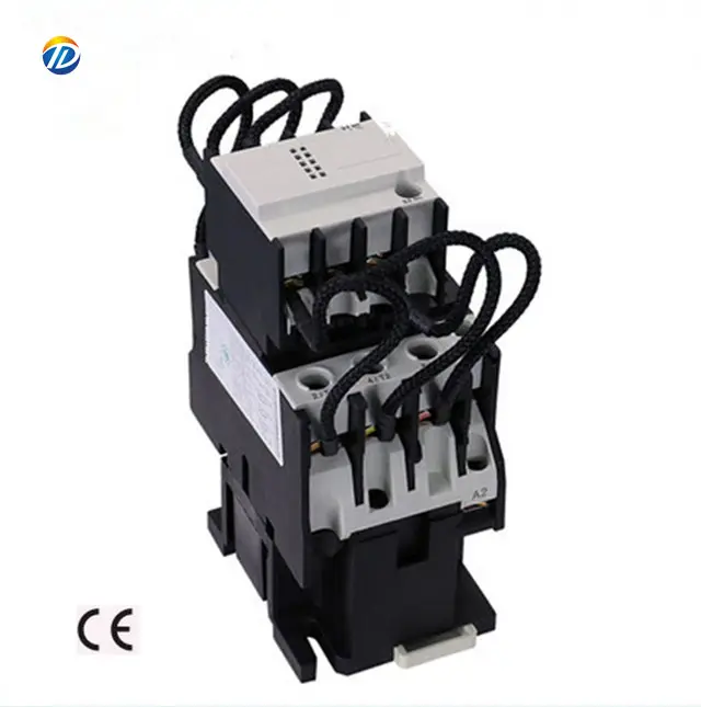 Contactor de corriente alterna, condensador de conmutación eléctrica, conexión, 25A, 3 polos, Cj19