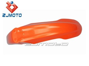 ZJ-105OG สีส้ม ZJMOTO ตัวถังรถ faring พลาสติก ABS Motocross ด้านหน้า Fender Fit สำหรับ YZ WR XR CRF KLX KX RM RMZ DR DRZ 250 450 - Product Image 2