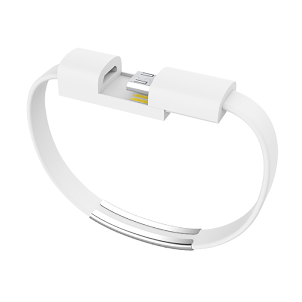 White usb A -type c opp bag