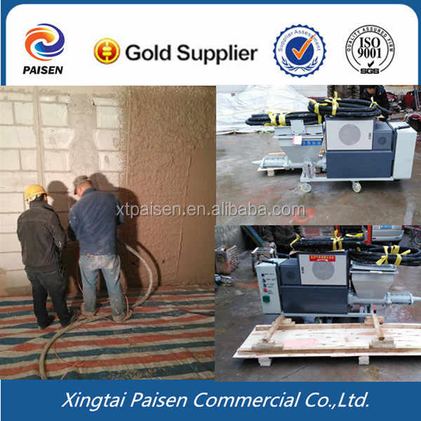220v/380v/diesel Motor Wall Cement Plaster Machine/mortar Spraying Pump