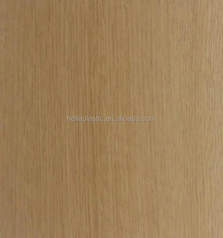 Filme impermeável decorativo da grão de madeira do PVC usado no MDF com colagem fria e quente para a mobília, revestimento, porta
