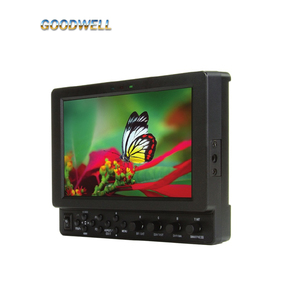Para cámara Canon 5D II cámara hd de 7 pulgadas monitor lcd 1024X 600