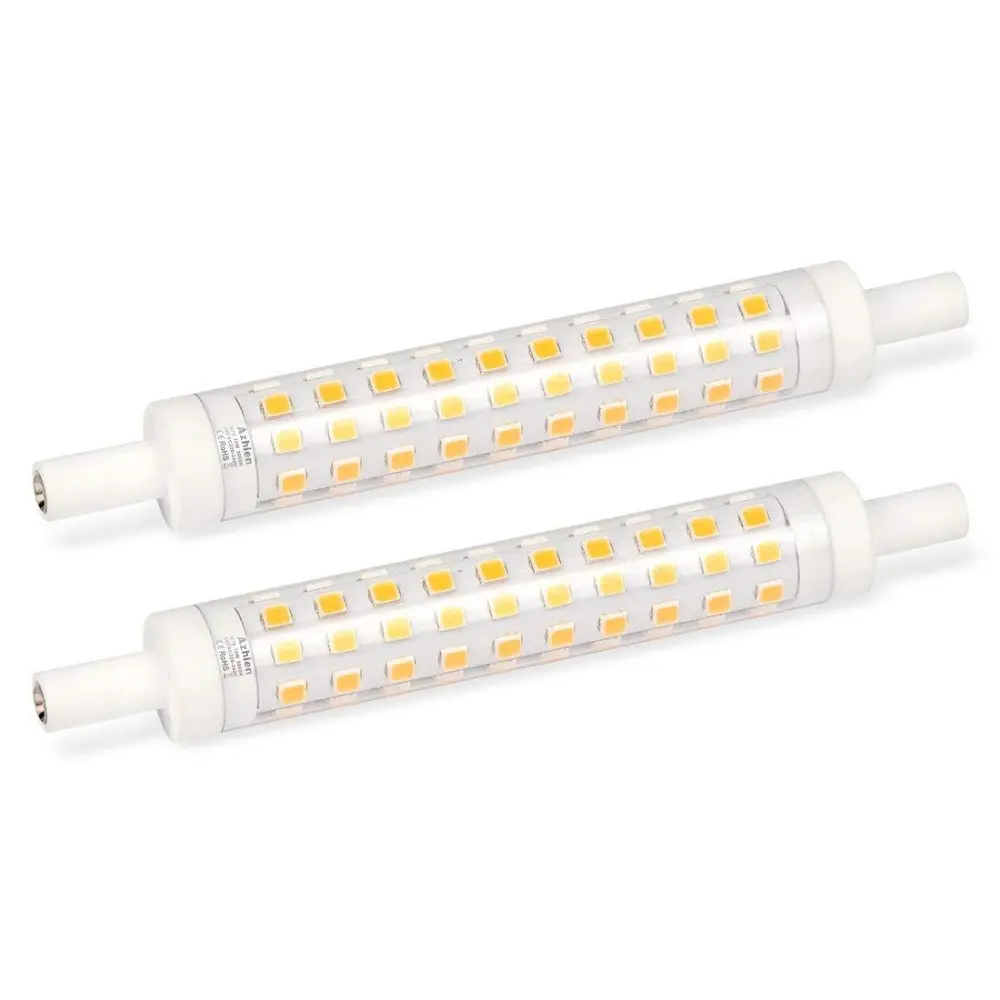 Ampoule LED Double extrémité pour projecteur halogène, nouveauté, lampe de remplacement, lumière à intensité réglable, Type J, R7S 10W R7S J118, 100W