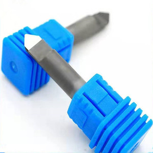 V Carve Diamond <strong>PCD</strong> Tool Router Bit CNC End Mill Set, Diamond CNC End Mill Bits <strong>Cutter</strong> for Granite Stone - Product Image 1