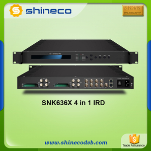 Best IPTV Receiver 4:2:2 Professional IRD with Streaming Over UDP/RTP <strong>IP</strong> <strong>Output</strong> - Product Image 4