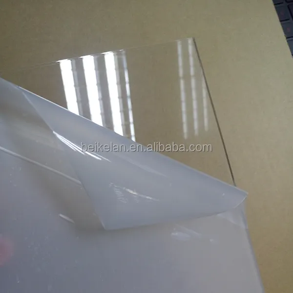 Paneles acrílicos de plástico esmerilado perspex, resistentes al calor, para marcos de fotos, hojas de plástico transparente