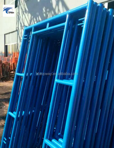 Construction Inside <strong>Used</strong> Movable Frame <strong>Scaffolding</strong> system framework type scaffold l shaped <strong>ladder</strong> bracket - Product Image 3