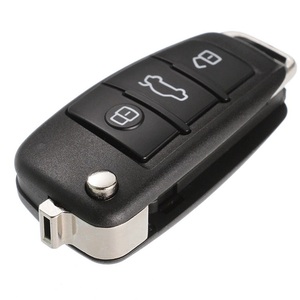 Auto <strong>3</strong> <strong>Button</strong> Remote folding Flip Car <strong>Key</strong> for Learning <strong>Code</strong> <strong>Fixed</strong> <strong>Code</strong> Remote Control Duplicator AG-K007 - Product Image 3