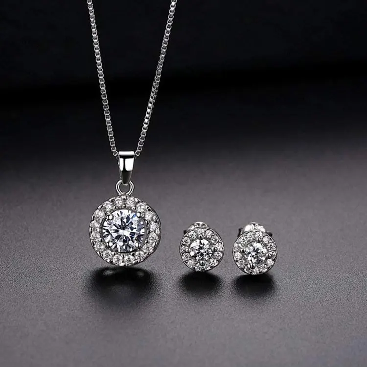De China, venta al por mayor de piedras preciosas reales pave mariposa serie 925 conjunto de joyas de plata esterlina