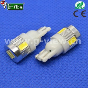 2016 <span class=keywords><strong>Lastest</strong></span> T10 6smd 5630 Tự Động dẫn xe nội thất Ánh Sáng bulb với chất lượng hoàn hảo đối tất cả các xe - Product Image 3