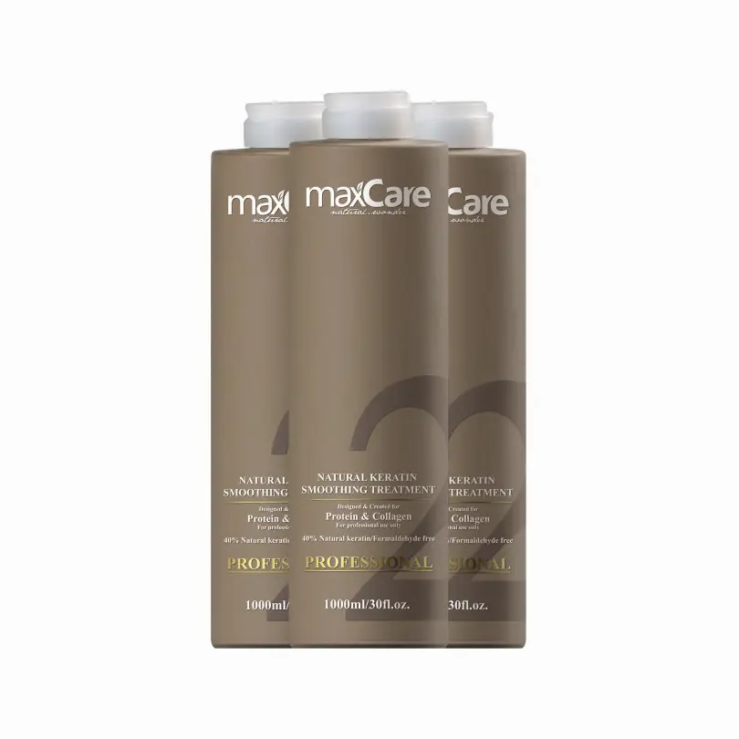 Maxcare-productos para el cuidado del cabello natural para mujeres negras, tratamiento alisador de queratina brasileña profesional