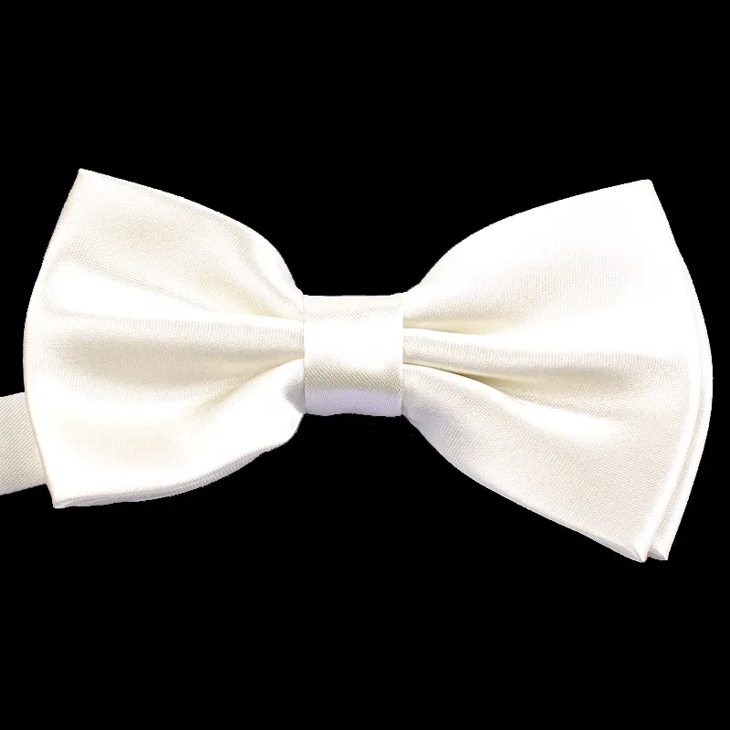 Wholesale Factory Direct Great Price Solid Bowtie for Men Fashion Polyester Fabric Bow Tie with Printed and Woven Pattern