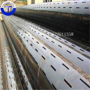 Mill Price Api 5ct K55 Perforated Carbon Steel Well Welding Casing <strong>Pipe</strong> Oil <strong>Pipe</strong>