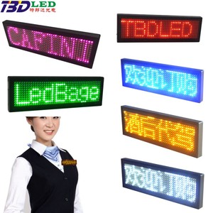 Drahtlose APP-Kommunikation Einfarbig Rot Blau Weiß Asynchrone LED-Tag-Anzeige APP-Steuerung Digitale Visitenkarte LED-Preis schild - Product Image 2