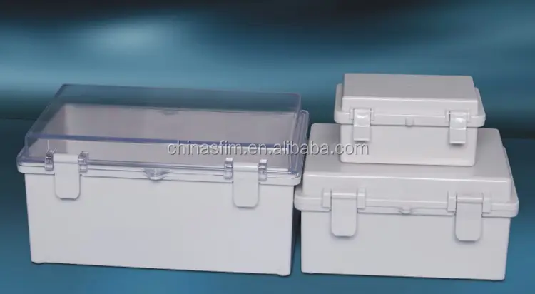 TIBOX-caja de policarbonato para electrónica, caja de plástico anti-llamas, de PVC, Abs