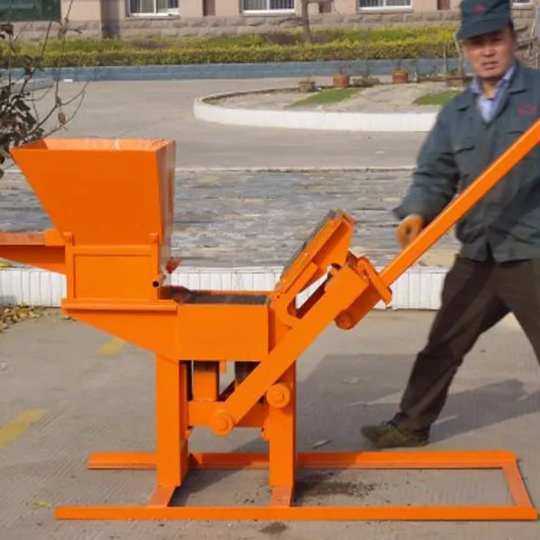 QMR2-40 argilla manuale incastro macchina per fabbricare i mattoni con il prezzo basso