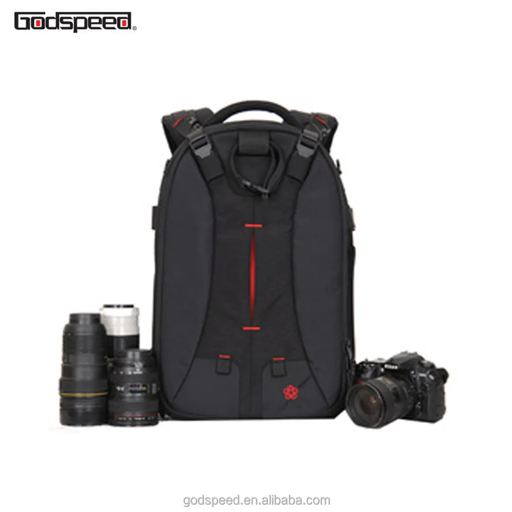new arrival waterproof famous designer camera backpack bags with rain cover