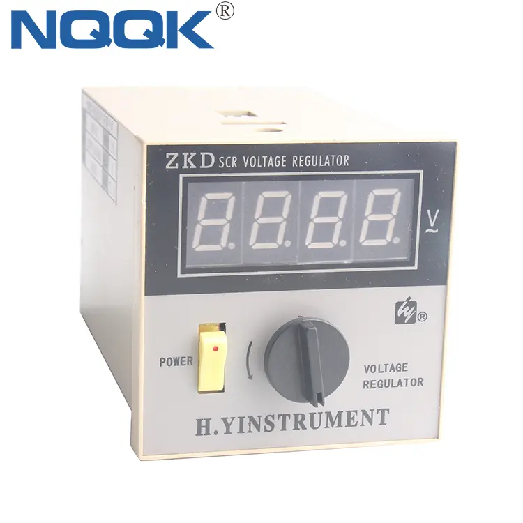 ZKD-regulador de voltaje con fusible, tiristor digital SCR 220VAC 1%